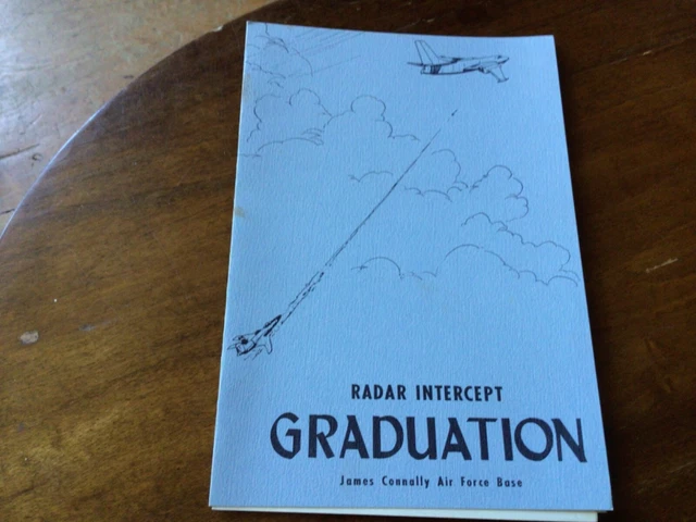ORIGINAL COLD WAR 1959 USAF FIGHTER INTERCEPTOR SQUADRON graduation program