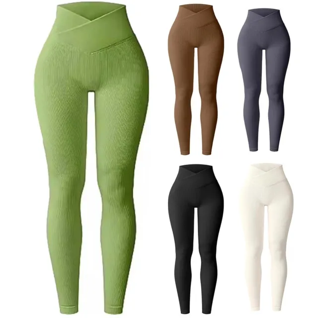 Comfy Fashion Parties Yoga Pants Flare Sweat Pants High Waist Hot Girl