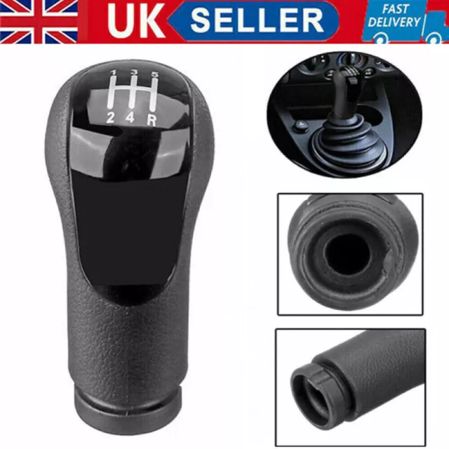 5 Speed Car Gear Knob Shift Stick For Ford Fiesta Fusion Transit Connect 2002+