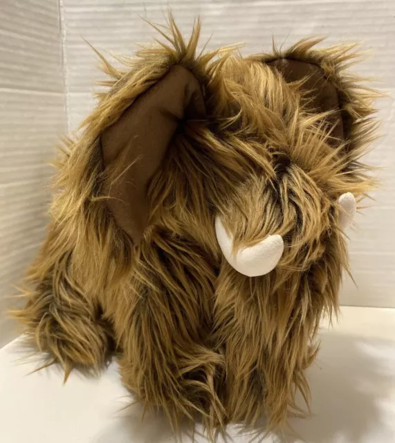2019 Plush Woolly Mammoth Mastodon Aurora World Stuffed Animal 10”