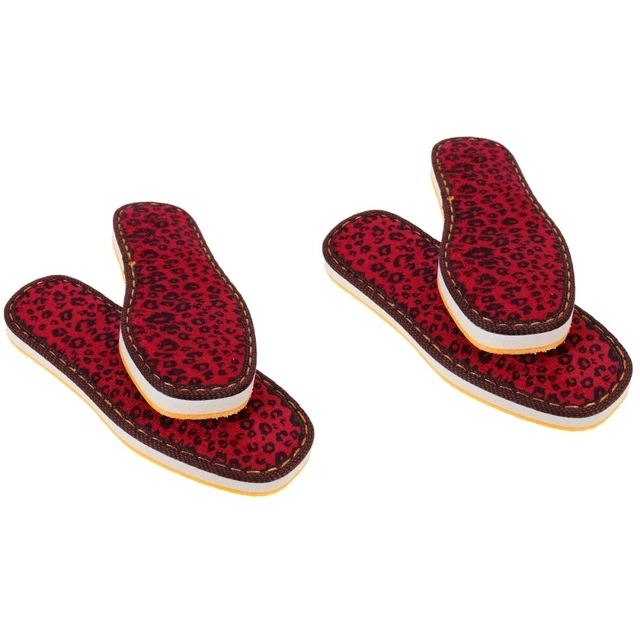 2 Pairs Piedini Alimentazione Del Piede Suola A Pantofola Solette Gel Pantofole