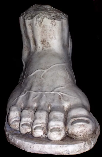 Sculpture Statue Home Drawing Model Hercules Foot Ancient Greek Olympian God XL