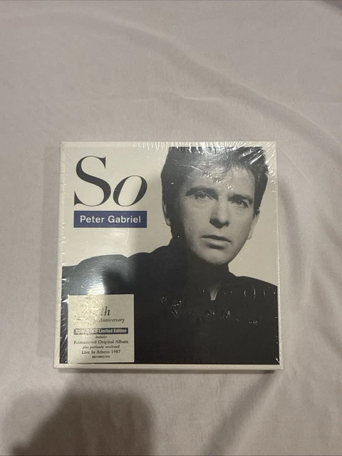 PETER GABRIEL SO 25th Anniversary Edition Deluxe Edition