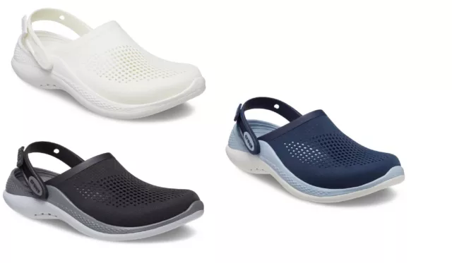 Crocs Sabot 206708 LiteRide™ 360° Clog AWAW (White) BKSG (Black) NABG (Navy)