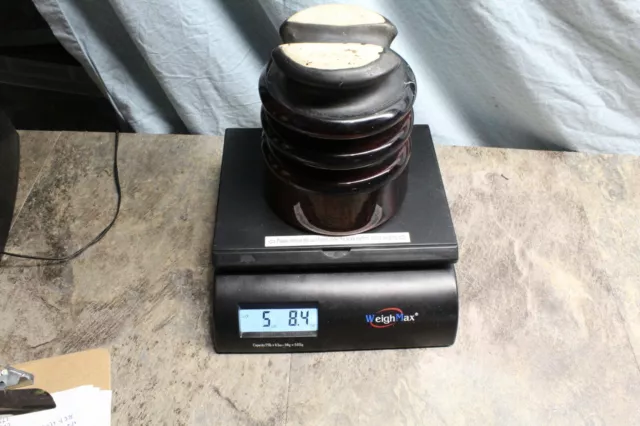 Porcelain Insulator LOCKE HI-TOP USA Nice Collectible Insulator 3A1 3