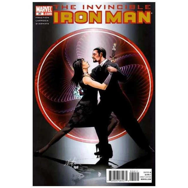 Invincible Iron Man (2008 series) #30 in NM minus condition. Marvel comics [v;