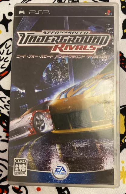 Need for Speed Underground Rivals [Japan Import] Sony PlayStation PSP Japanese
