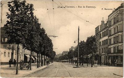 CPA ak vincennes rue de Fontenay (672295)