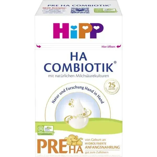 HIPP Anfangsmilch HA Pre Combiotik von Geburt 600g, MHD 2025 Babymilch