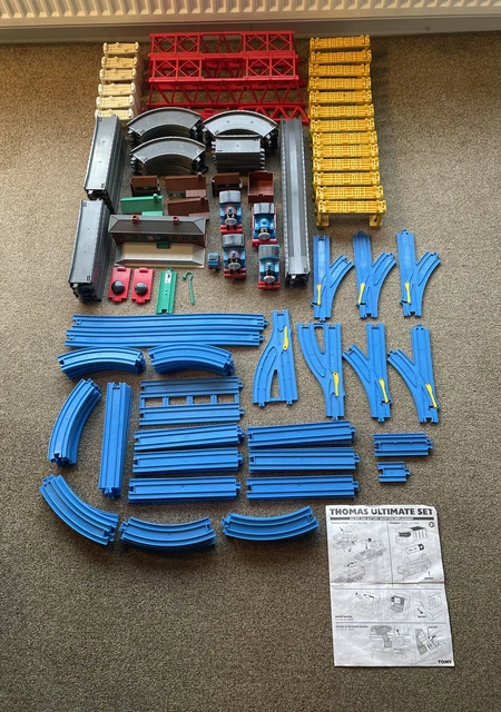 Trackmaster Set Lower THOMAS & FRIENDS Trackmaster Ultimate Set 1993 Tomy Incomplete. See ...