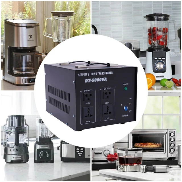 Nihcora 200W Spannungswandler EU Auf US - Reiseadapter 220V Zu 110V Für USA Geräte