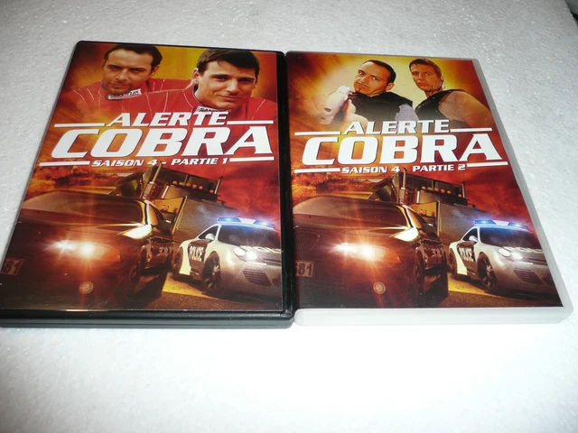 ALERTE COBRA INTÉGRALE saison 4 16 épisodes LOT DE 2 COFFRETS PARTIE 1
