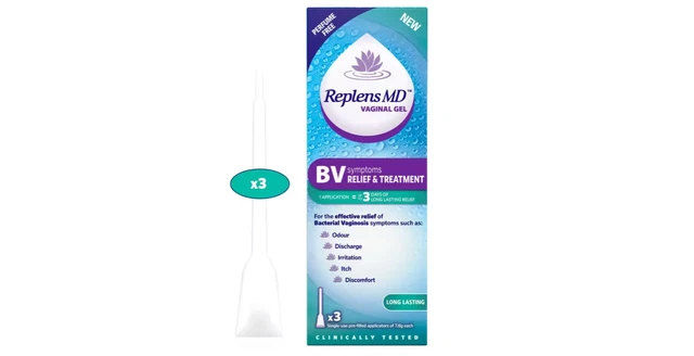 Gel vaginale Replens MD BV SOLLIEVO E TRATTAMENTO Replens 3 Applicatori preriempiti