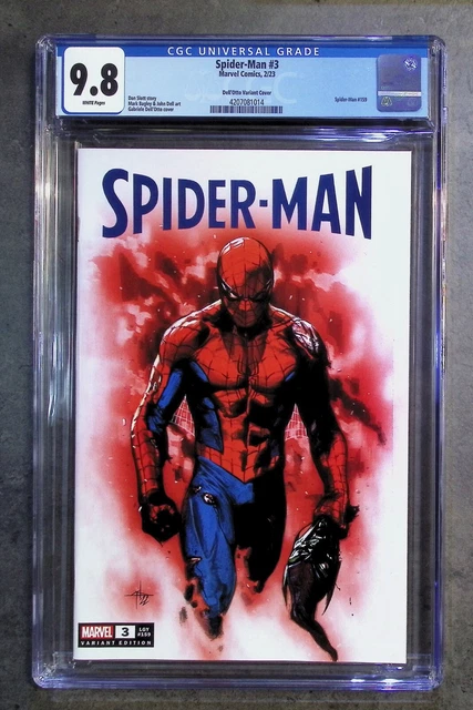 Spider-Man #3 (2022 Marvel Comics) 1st Print Gabriele Dell Otto Variant CGC 9.8