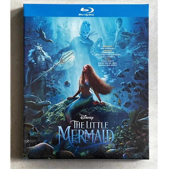 THE LITTLE MERMAID 2023 Blu ray Movie BD 1 Disc All Region New