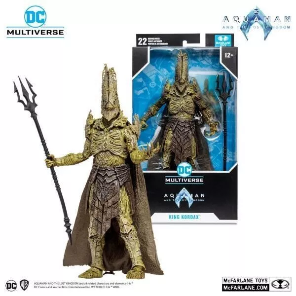 Aquaman and the Lost Kingdom DC Multiverse Action Figure King Kordax 18 cm 2