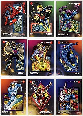 1992 Impel Marvel Universe III X-men Base Card You Pick Finish Your Set 101-200