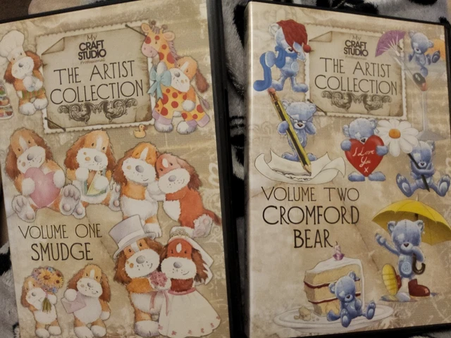 2 x My Craft Studio The Artist Collection Vol 1 & 2 crafty Charaktere