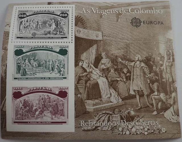 1992 Portugal; 20 Blocks Kolumbus, Bl. 85/90, postfrisch/MNH, ME 720,-