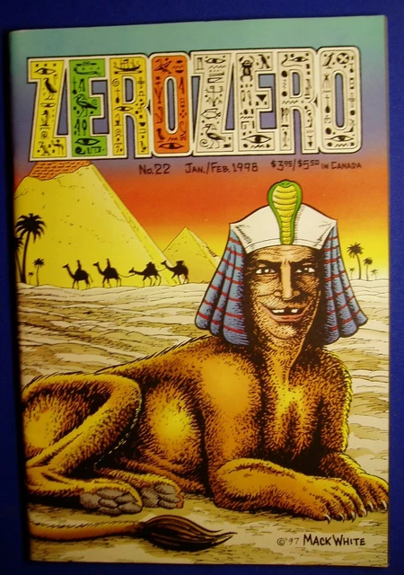 Zero Zero 22. Underground. Fantagraphics .1st print. 1998 VFN/NM.