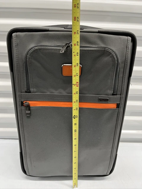 Tumi Alpha II 21.5" Upright Wheeled Expandable Carry On Suitcase 22020G02 24