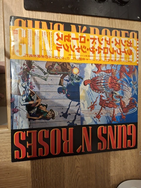 GUNS N' ROSES Live From The Jungle Geffen P-6270 Japan VINYL EP