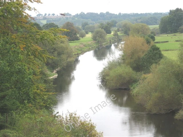 Photo 6x4 The River Wye from The Weir Gardens Canon Bridge  c2007