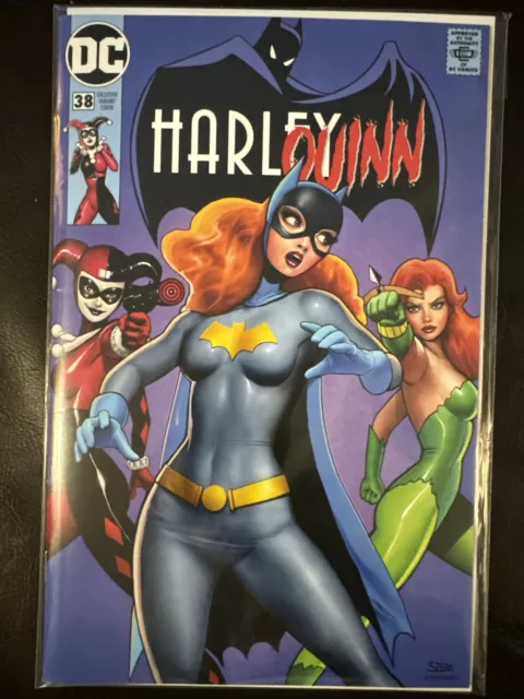 HARLEY QUINN #38 (NATHAN SZERDY EXCLUSIVE HOMAGE VARIANT)(2024) ~ DC Comics