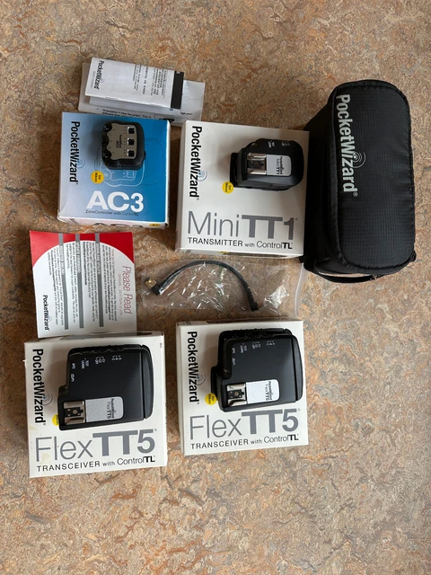 PocketWizard Package for Nikon with PW Controller, Free ship