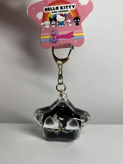 Hello Kitty And Friends Tsunameez Acrylic Keychain Charm Badtz Maru NEW WITH TAG