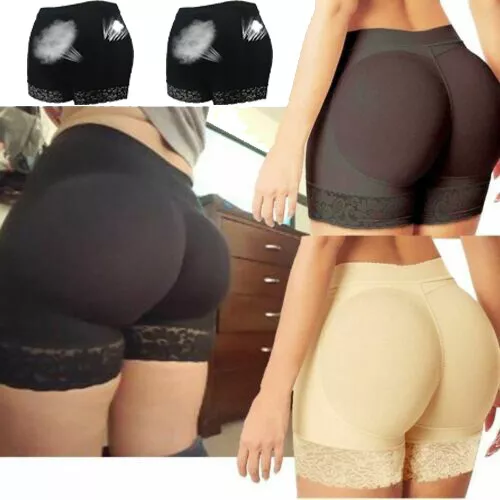 LADIES PADDED BUM Pants Enhancer Shaper Panty Butt Lifter Booty Shorts  Underwear £13.99 - PicClick UK
