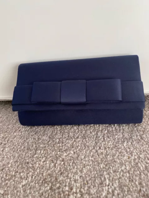 Debenhams navy clutch bag sales
