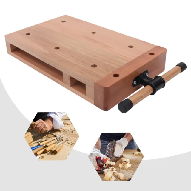 Portable Wood Workbench Desktop Woodworking Vise Smart Vice Superior Clamping