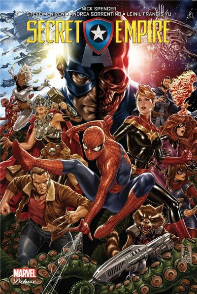 COMICS - SECRET EMPIRE / SPENCER, SORRENTINO, McNIVEN, MARVEL DELUXE, PANINI