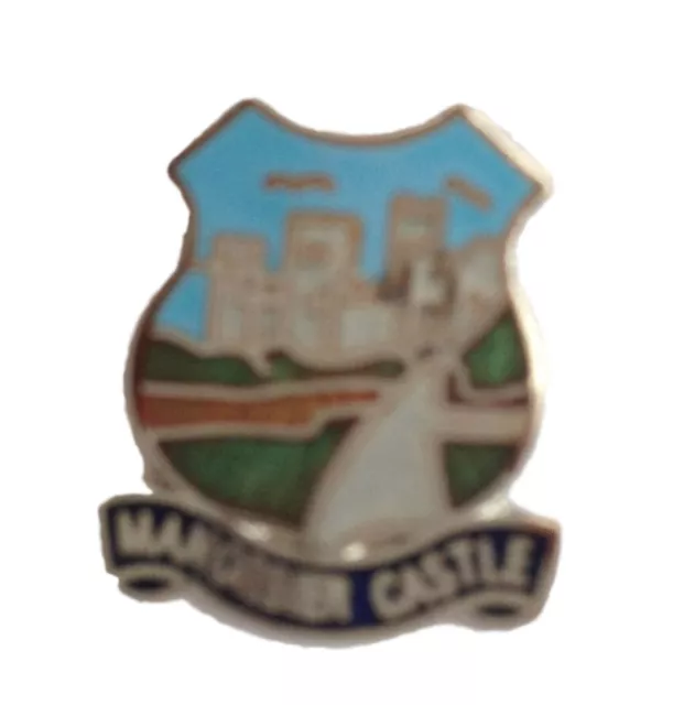 Manorbier Castle Wales Quality Enamel Lapel Pin Badge
