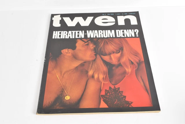 TWEN ZEITSCHRIFT Heiratenwarum denn? Mai 5 1965 EUR 33,00