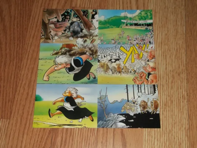 BONE SERIES 1 by JEFF SMITH (Comic Images 1994) 6-Card UNCUT SHEET GREAT RACE
