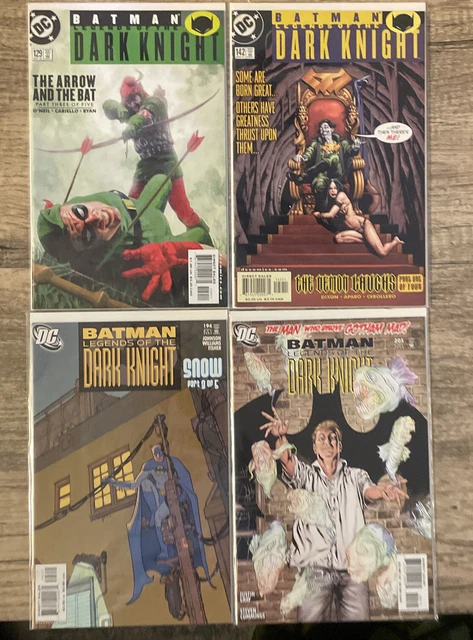 Batman Legends of the Dark Knight Lot of 4 Issues DC Comics.  C01