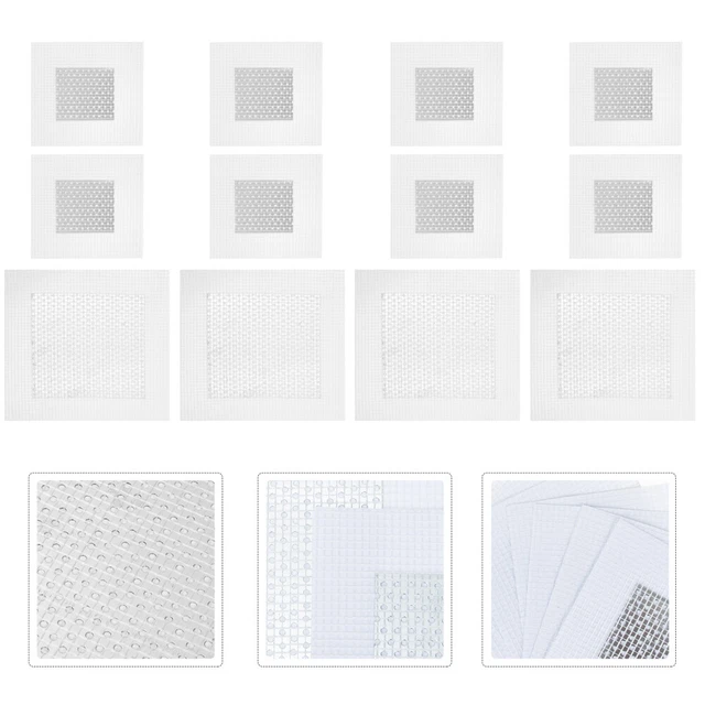 12Pcs Dry Wall Patch Kits Wall Hole Patch Fix Drywall Hole