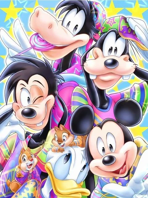 5D Full Diamond Painting Kits Disney Mickey Mouse Castle Handicrafts DIY Gift UK