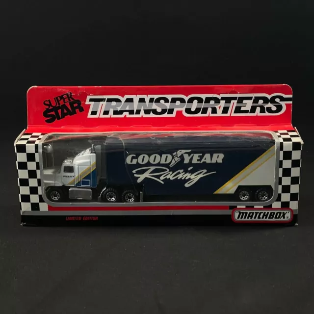 Matchbox 1:87, Super Star Transporters, Goodyear Racing, #Cy109