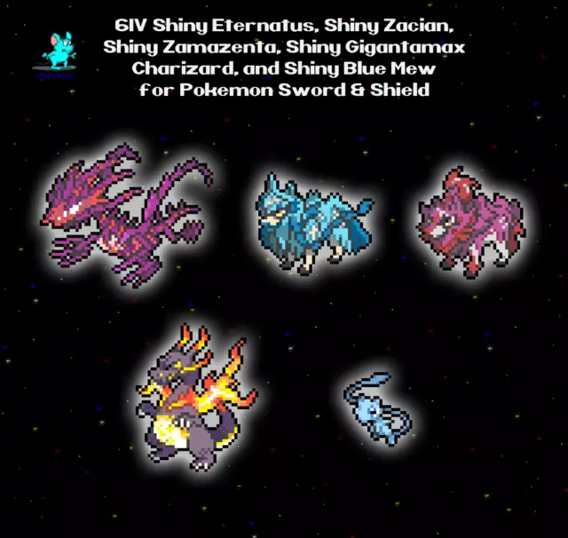  elymbmx Shiny 6IV Gigantamax Gmax for Charizard, Gengar, and  Machamp Holding Master Balls for Sword and Shield : Toys & Games