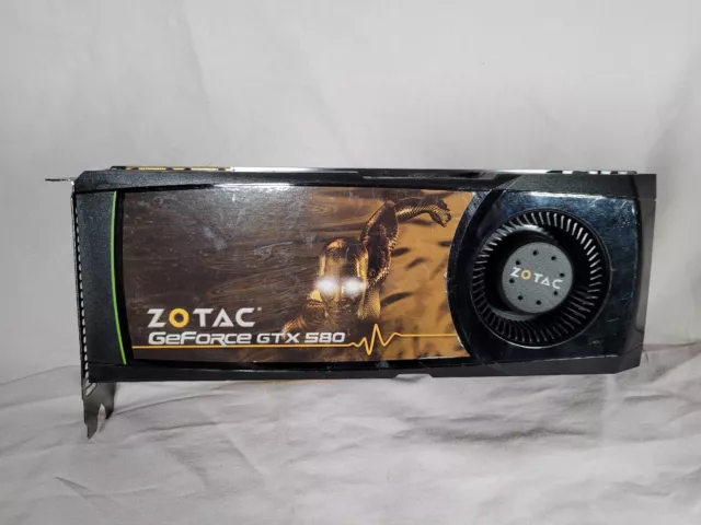 Zotac NVIDIA GeForce GTX 580 1.5GB DDR5 Graphics Card
