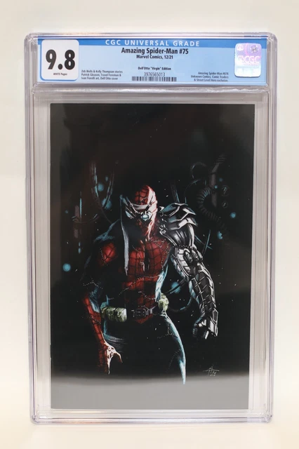Marvel Comics THE AMAZING SPIDER-MAN #75 Dec. 21' *Dell'Otto Virgin Variant* 9.8