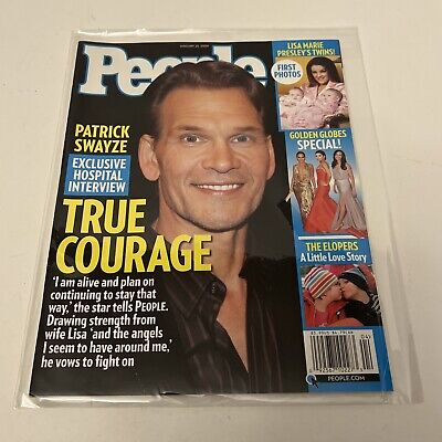 People Magazine January 26, 2009 Patrick Swayze True Courage