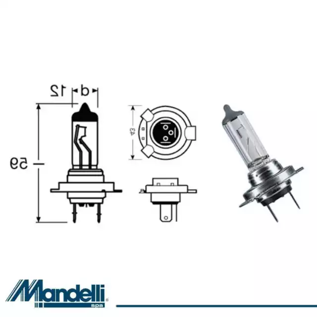 Lampe H7 12V-55W / Px26D Gilera Runner Fx-Fxr 125 1997-2002 2