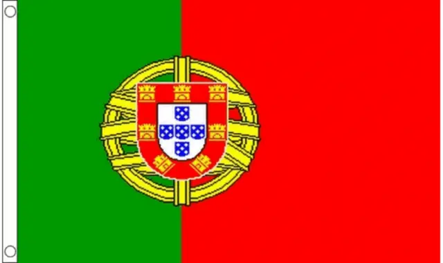 Portogallo Nazionale Bandiera Bara Drappo Con Speedy Spedizione