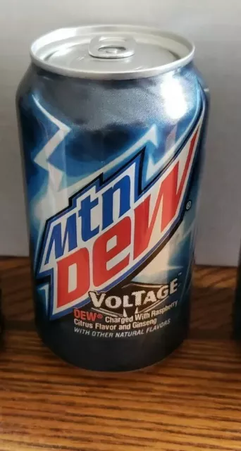 Unopened Mountain Dew Voltage  Raspberry Citrus And Ginsing Limited Edition 2015