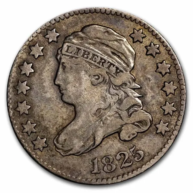 1825 Capped Bust Dime VF
