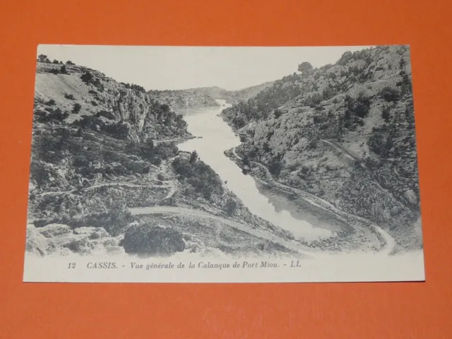 Cpa Carte Postale 1920 Cassis Bouches-Du-Rhone Calanque De Port Miou